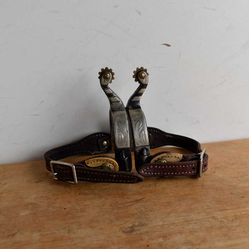 Used Youth Spurs with Spur Straps Sale Barn Teskey's
