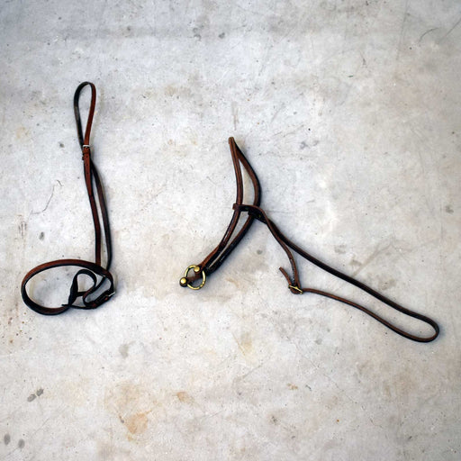 Used Assorted Noseband & Cavesson Set Of 2 Sale Barn misc