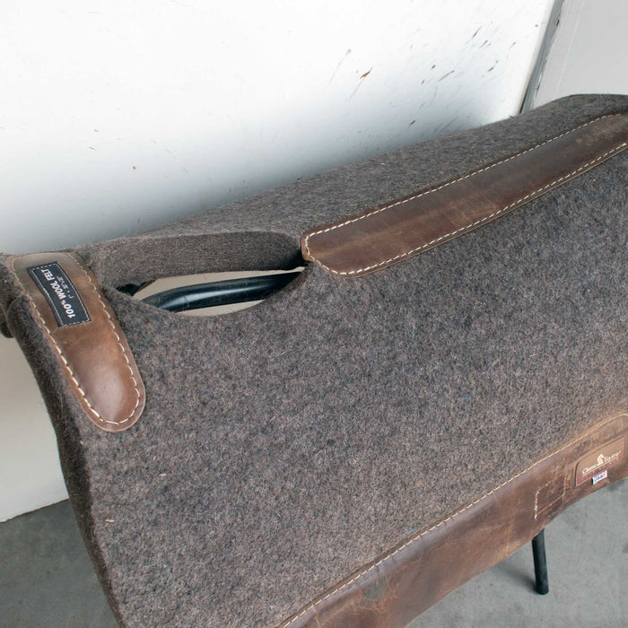 Used Classic Equine Wool Felt Saddle Pad Sale Barn Classic Equine