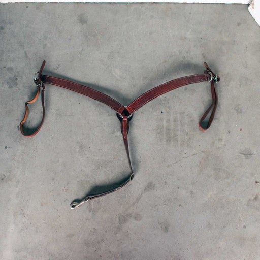 Used Billy Cook Basket Weaved Breast Collar Sale Barn Billy Cook