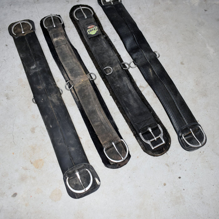Used Cinches Set Of 4 Sale Barn Weaver Leather