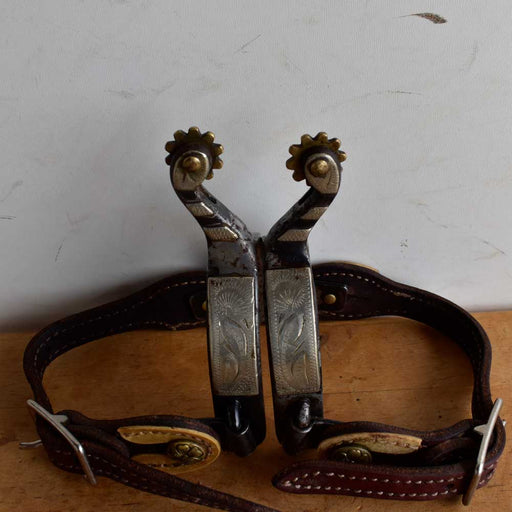 Used Youth Spurs with Spur Straps Sale Barn Teskey's