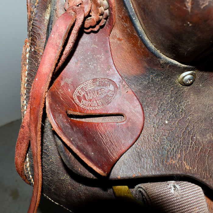 Used 16" TG Gieselman Non-Rider Saddle Sale Barn misc
