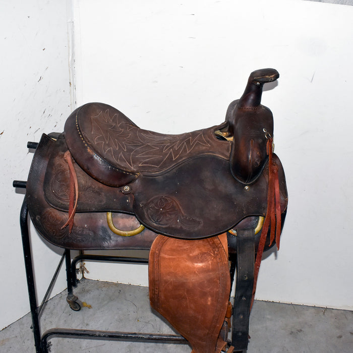 Used 16" TG Gieselman Non-Rider Saddle Sale Barn misc