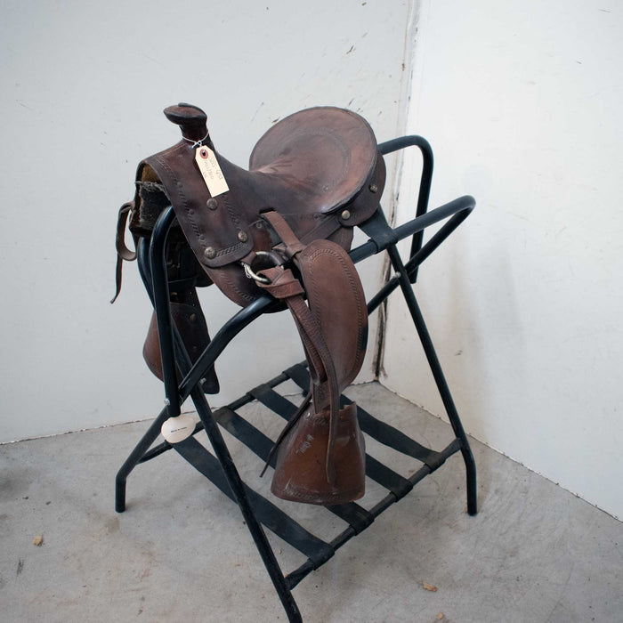 Used 11" Non-Rider Decor Only Saddle Sale Barn Misc