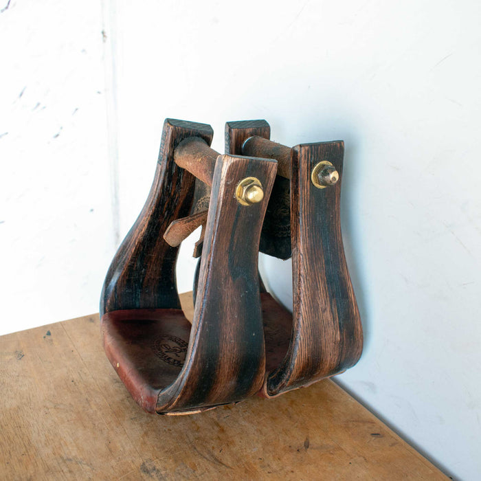 Used Nettles Wooden Stirrups Sale Barn Nettles