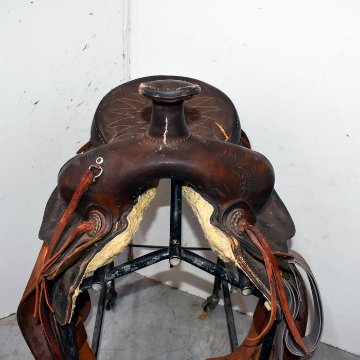 Used 16" TG Gieselman Non-Rider Saddle Sale Barn misc
