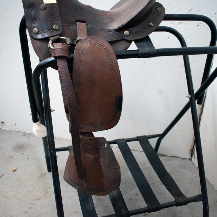 Used 11" Non-Rider Decor Only Saddle Sale Barn Misc