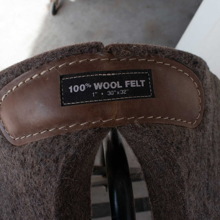 Used Classic Equine Wool Felt Saddle Pad Sale Barn Classic Equine