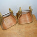 LIKE NEW Showman Brass Wooden Stirrups Sale Barn Showman