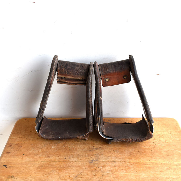 Used Custom Crooked Metal Stirrups Sale Barn Teskey's
