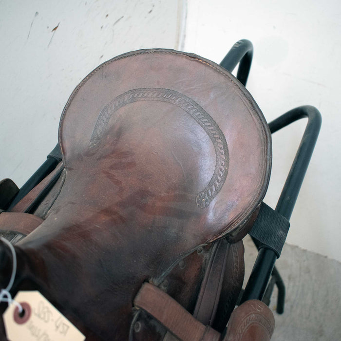Used 11" Non-Rider Decor Only Saddle Sale Barn Misc
