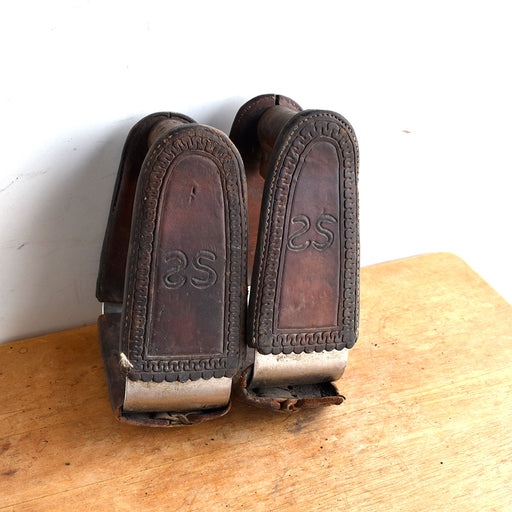 Used Custom Crooked Metal Stirrups Sale Barn Teskey's