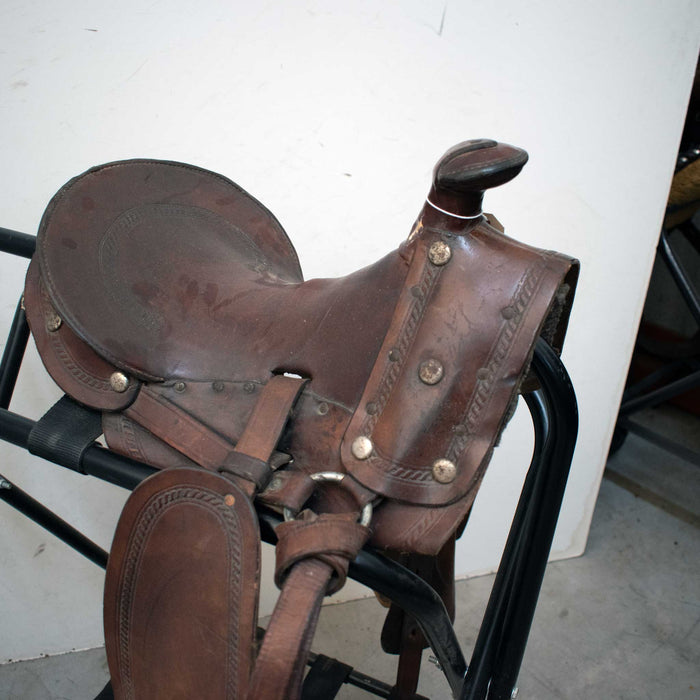 Used 11" Non-Rider Decor Only Saddle Sale Barn Misc