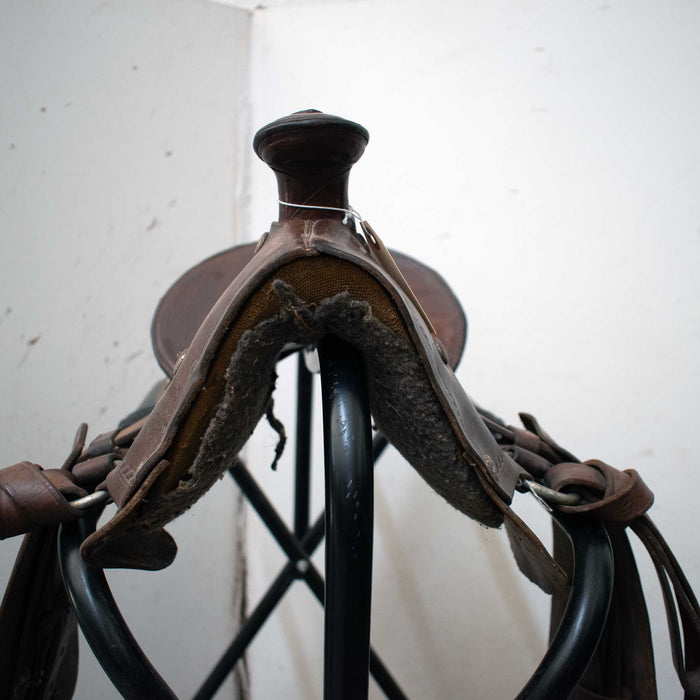 Used 11" Non-Rider Decor Only Saddle Sale Barn Misc