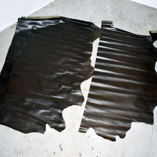 NEW Army Green Top Grain Leather Hide Piece Set Of 2 Sale Barn misc