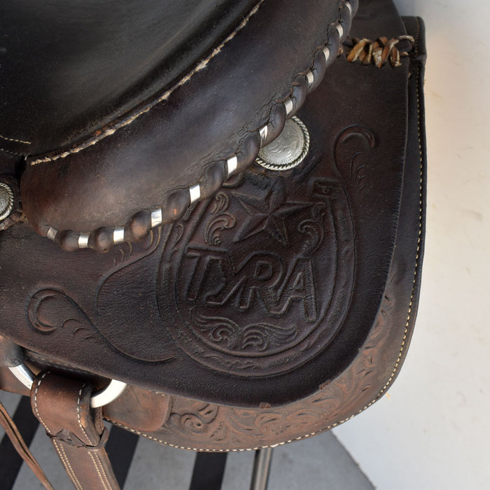 Used 15" TYRA Rider Saddle Sale Barn Teskey's