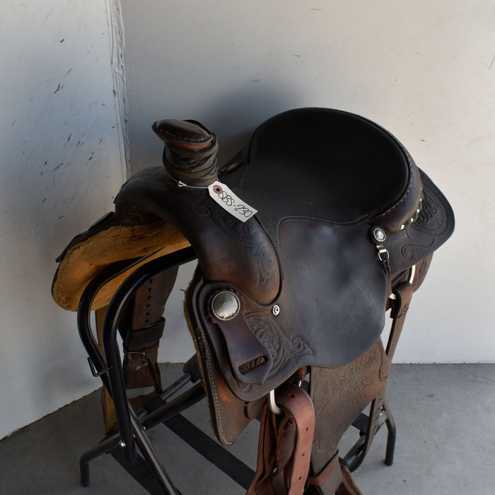 Used 15" TYRA Rider Saddle Sale Barn Teskey's