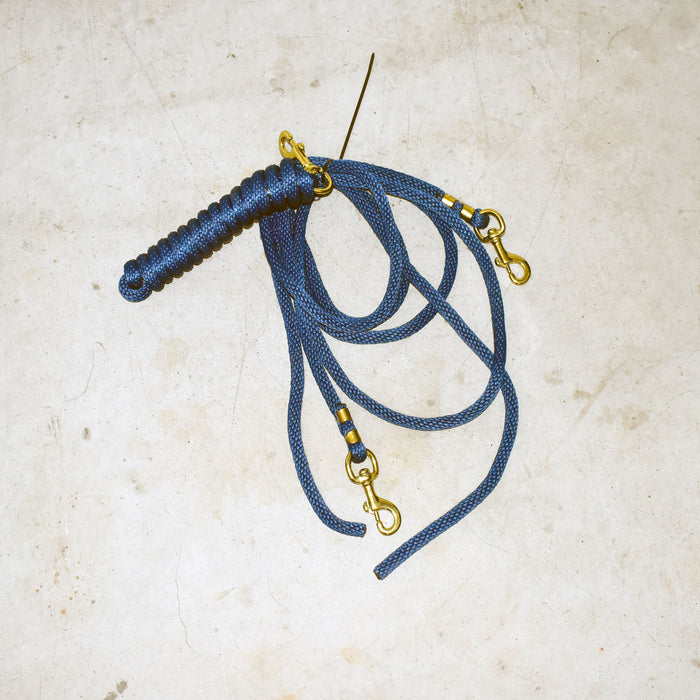 Like NEW Assorted Navy Blue Lead Ropes Sale Barn misc