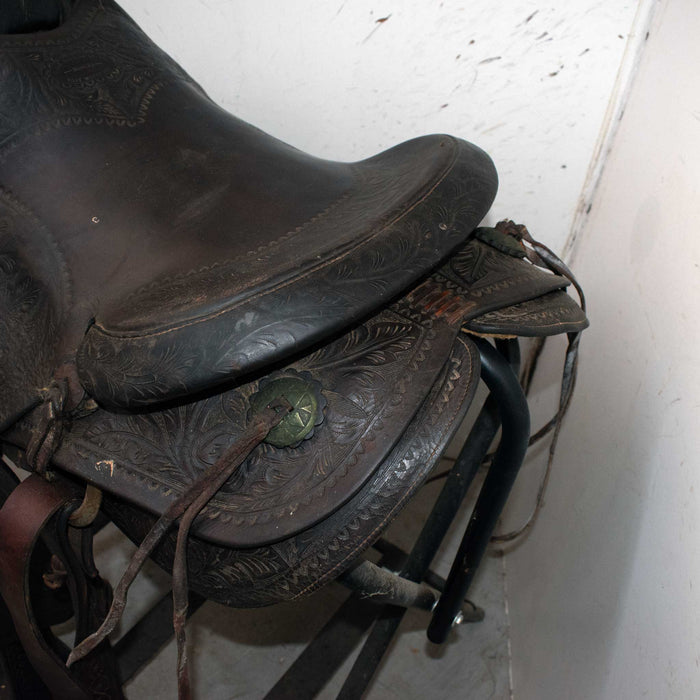 Used 16" Nobby Horse Harness Fort Worth Texas Non-Rider Decor Only Saddle Sale Barn Nobby Horse Harness