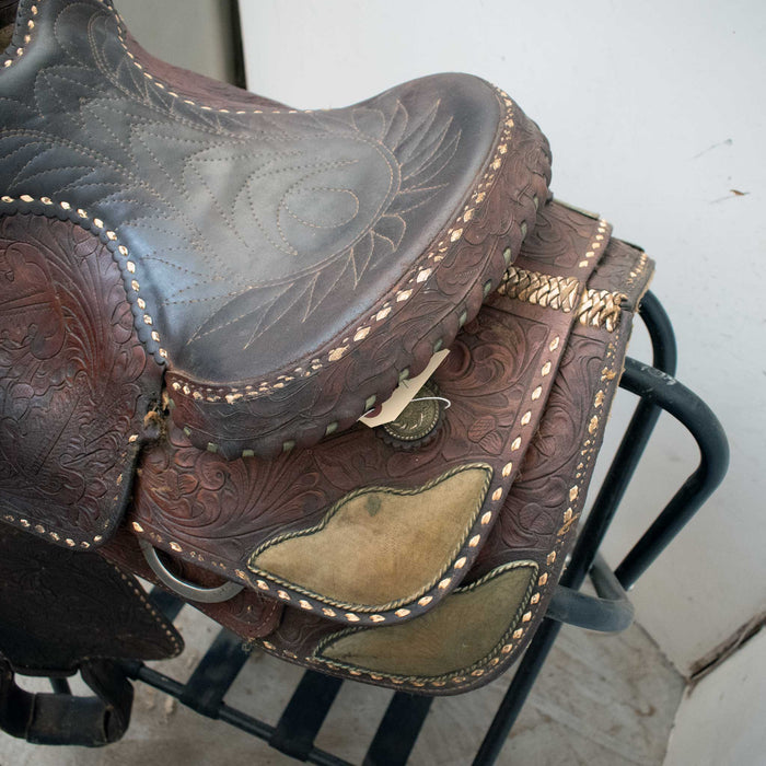 Used 15" Non-Rider Saddle Decor Only Saddle Sale Barn Misc