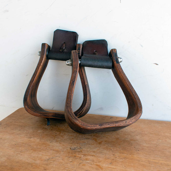Used Nettles Wooden Stirrups Sale Barn Nettles