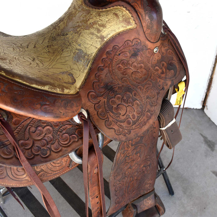 Used 13.5" Leddy Decor Saddle