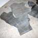 NEW Dusty Blue Buffed Leather Hide Piece Set Of 2 Sale Barn misc