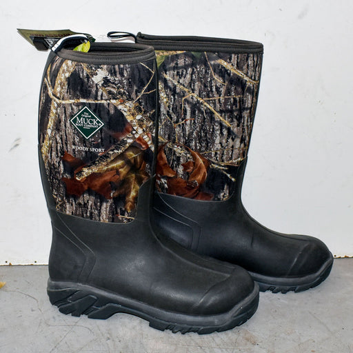 NEW Mossy Oak Muck Men's Woody Sports Boots Sale Barn Muck Boot Company