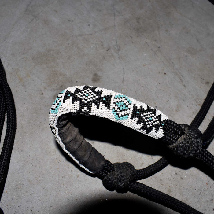 Used Assorted Beaded Noseband Halter With Lead Set Of 2 Sale Barn misc
