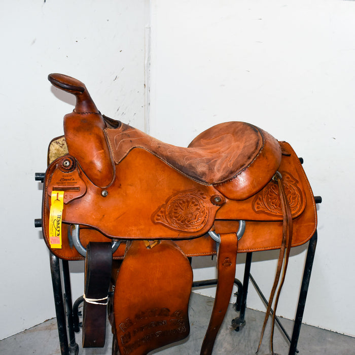 Used 15" Courts Rider Saddle Sale Barn Courts Saddlery