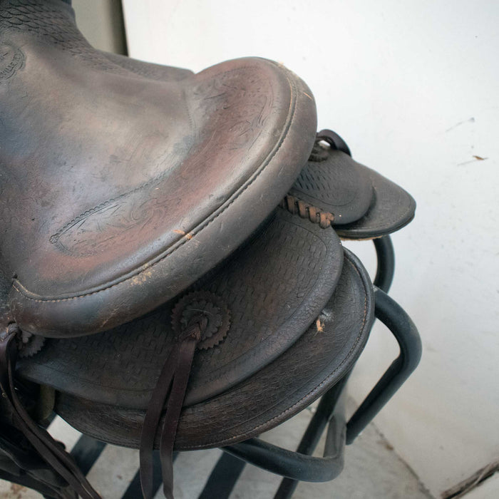 Used 12.5" Non-Rider Saddle Sale Barn Misc