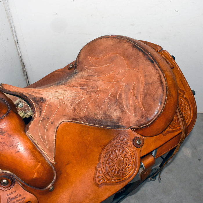 Used 15" Courts Rider Saddle Sale Barn Courts Saddlery