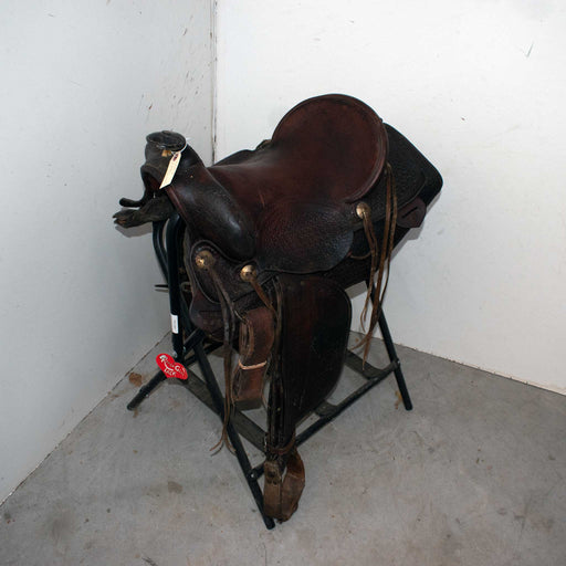 Used 15" Non-Rider Decor Only Saddle Sale Barn misc