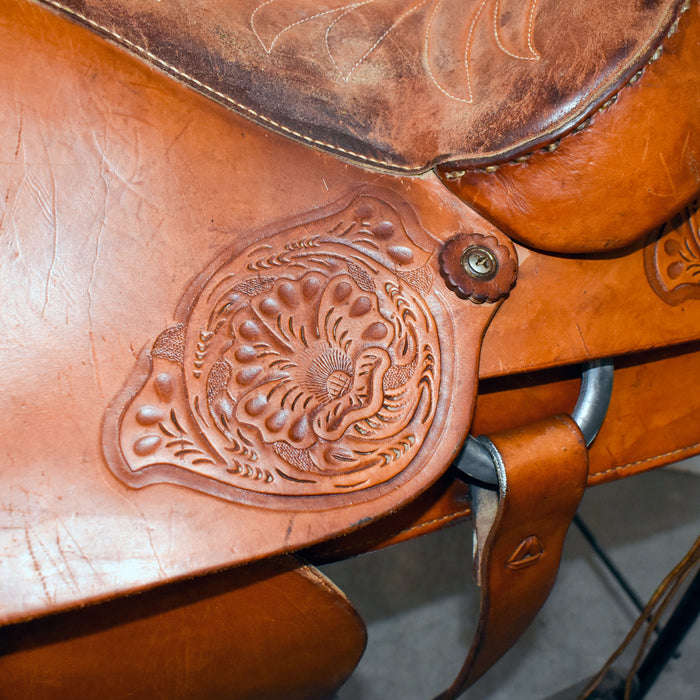 Used 15" Courts Rider Saddle Sale Barn Courts Saddlery