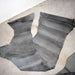 NEW Dusty Blue Buffed Leather Hide Piece Set Of 2 Sale Barn misc