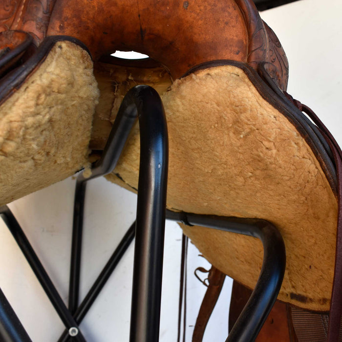 Used 13.5" Leddy Decor Saddle