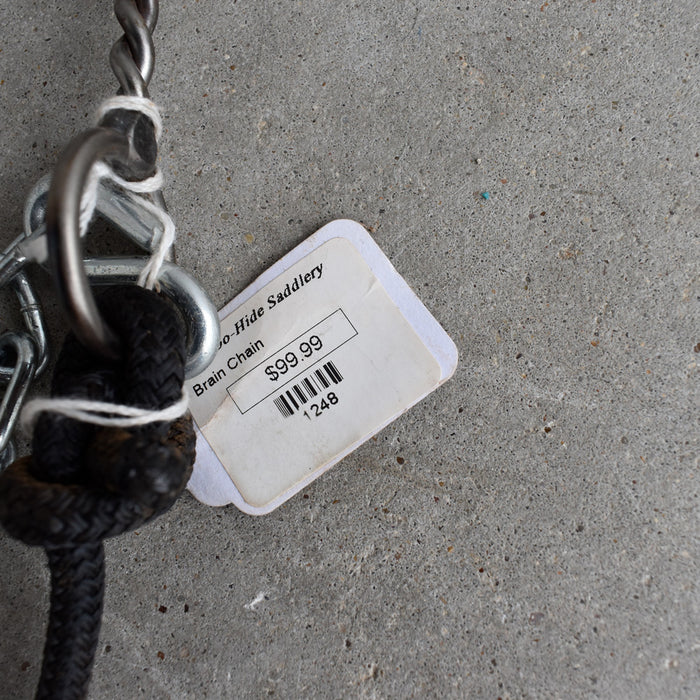 Like NEW Roo Saddlery Brain Chain Sale Barn Roo Saddlery