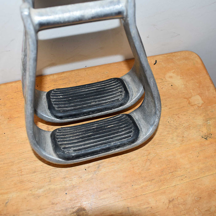 Used Turquoise Cactus Floral Metal Stirrups Sale Barn misc