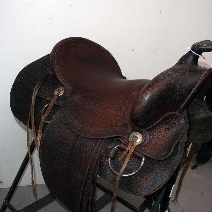 Used 15" Non-Rider Decor Only Saddle Sale Barn misc