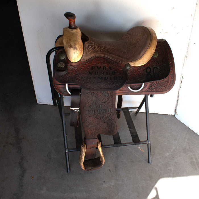 Used 14.5" Non-Rider Saddle Sale Barn MISC