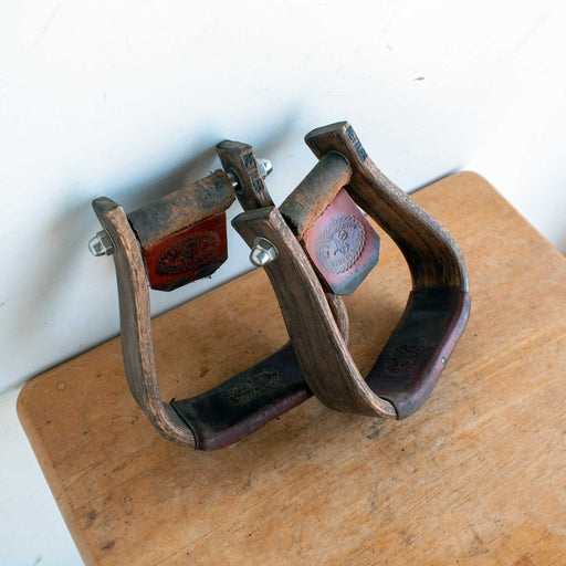 Used Nettles Wooden Stirrups Sale Barn Nettles