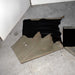 NEW Army Green Top Grain Leather Hide Piece Set Of 2 Sale Barn misc