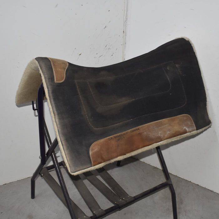 Used Black Saddle Pad