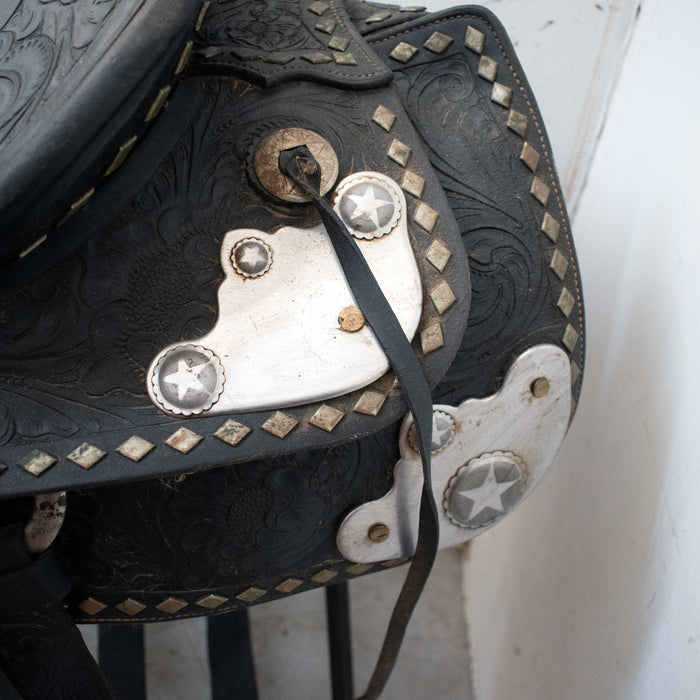Used 14.5" Non-Rider Display Decor Saddle Only Sale Barn Misc