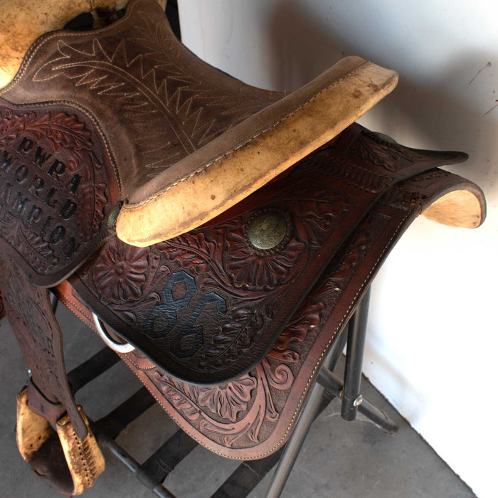 Used 14.5" Non-Rider Saddle Sale Barn MISC