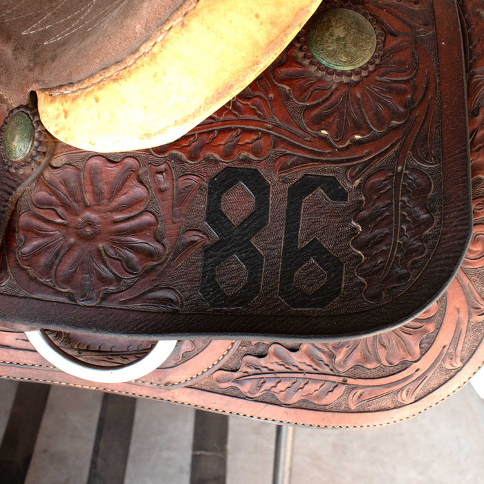 Used 14.5" Non-Rider Saddle Sale Barn MISC