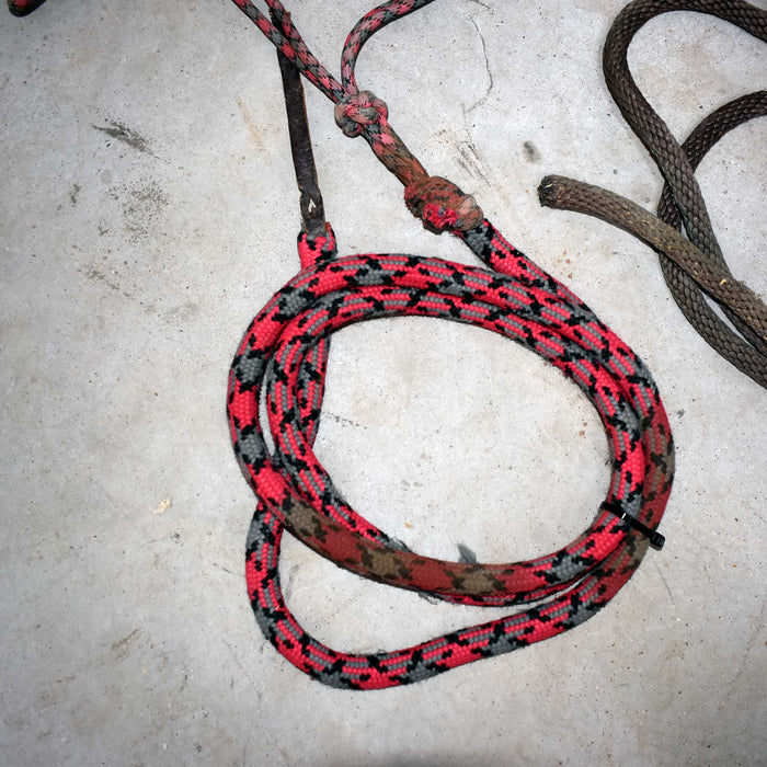Used Assorted Rope Halter With Lead Set Of 3 Sale Barn misc