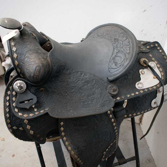 Used 14.5" Non-Rider Display Decor Saddle Only Sale Barn Misc