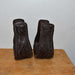 Used Floral Tooled Leather Stirrups Sale Barn misc
